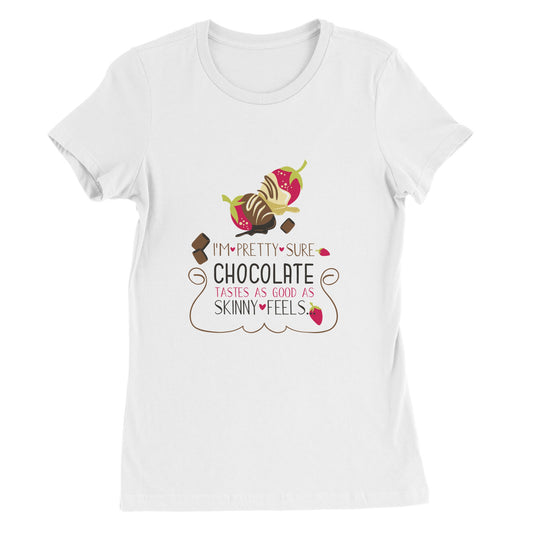 Chocolate - Premium Women's Crewneck T-shirt