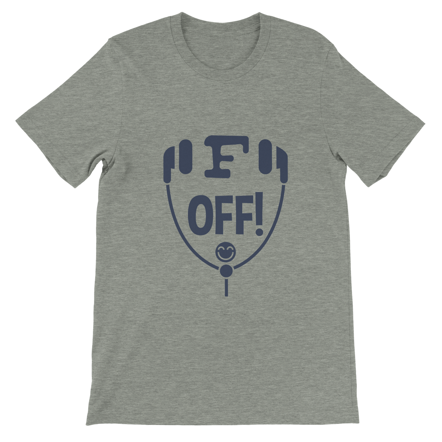 F Off - Premium Men's Crewneck T-shirt