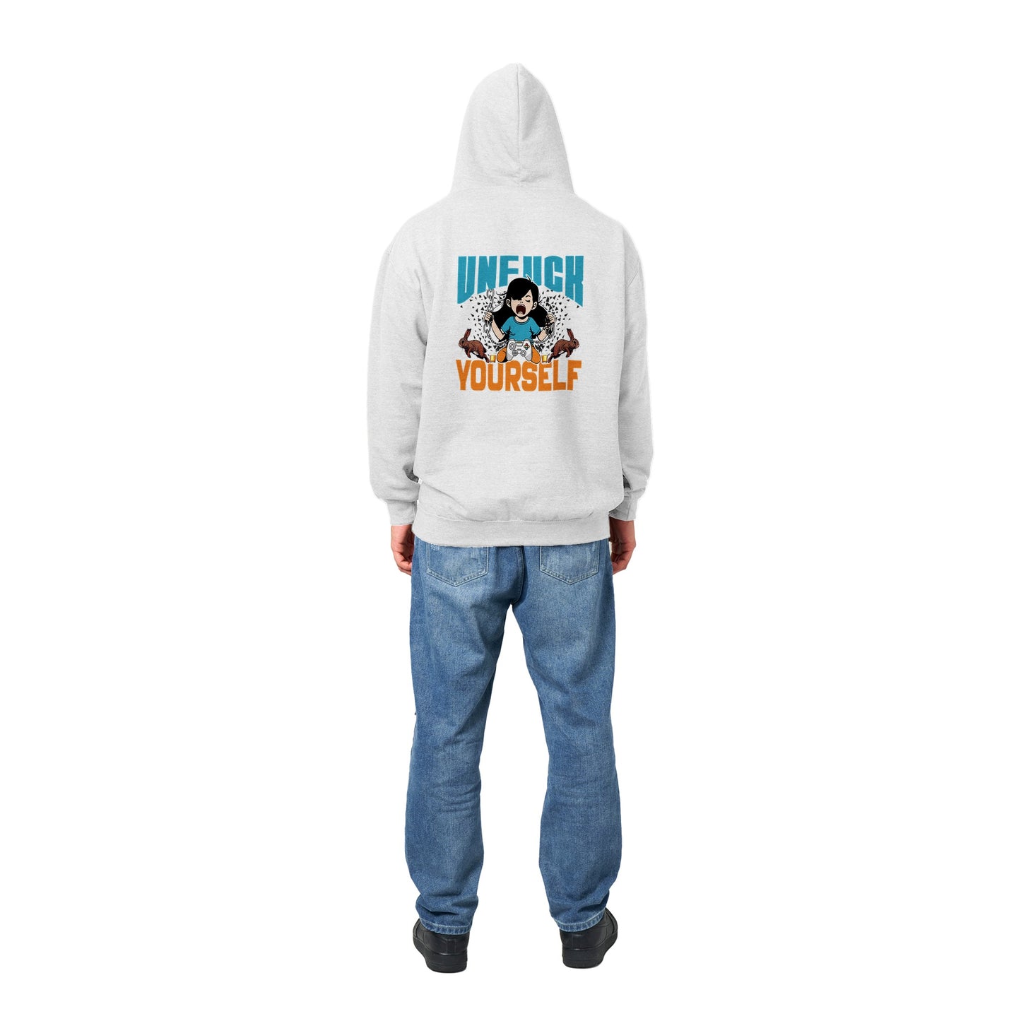 Unf*** Yourself - Premium Men's Pullover Hoodie