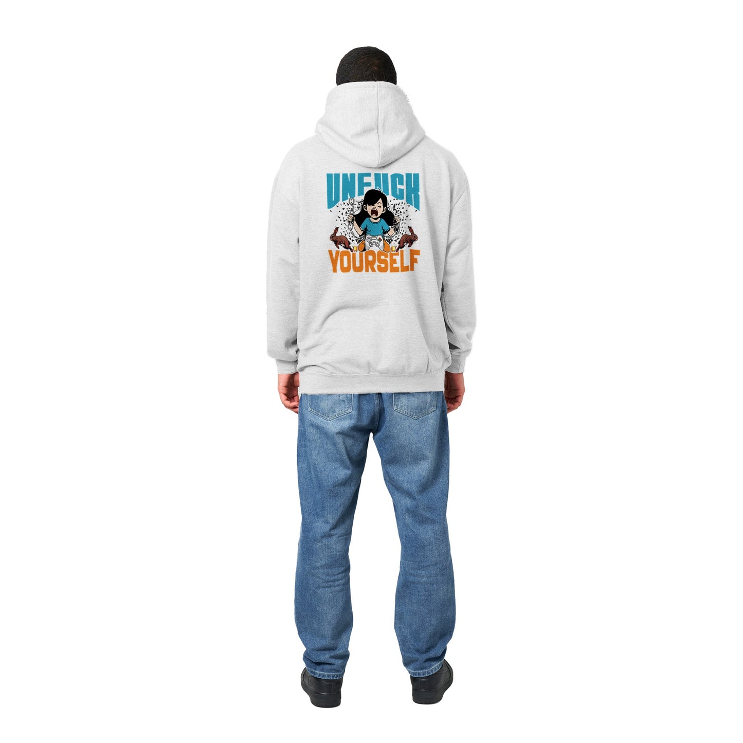 Unf*** Yourself - Premium Men's Pullover Hoodie