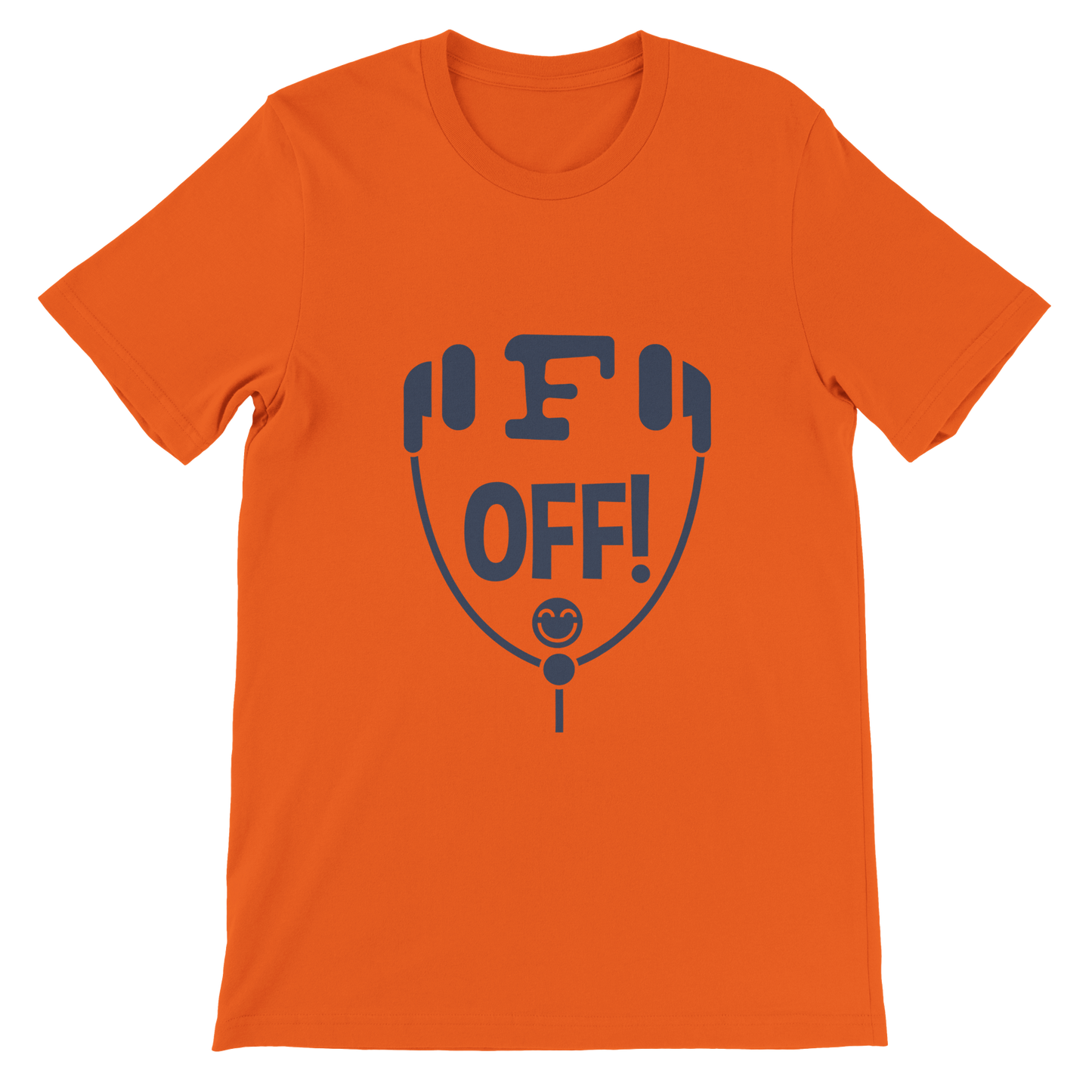 F Off - Premium Men's Crewneck T-shirt