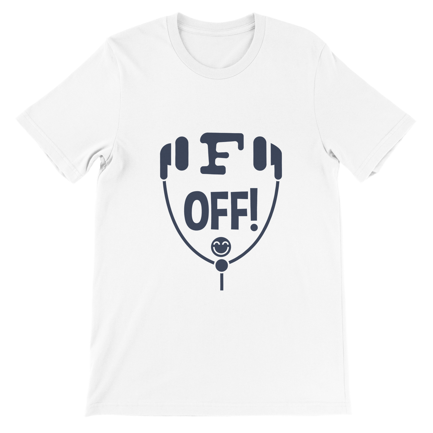 F Off - Premium Men's Crewneck T-shirt