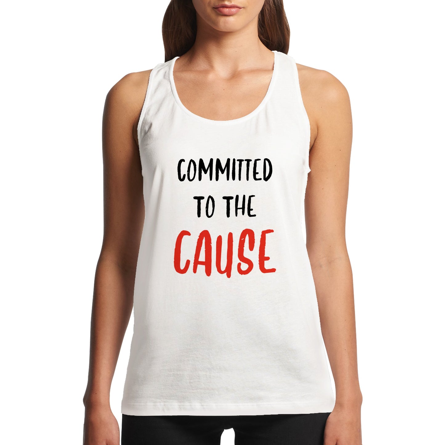 Committed To The Cause - Performance Women's Tank Top